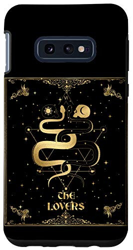Galaxy S10e Tarot Cards The Lovers Tarot Card Number Six Graphic Case
