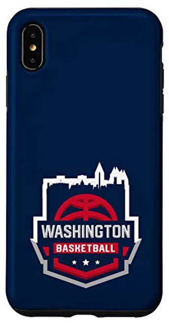 iPhone XS Max Classic Washington Basketball Stars Skyline Case iPhone XS Max Classic Washington Basketball Stars Skyline Case