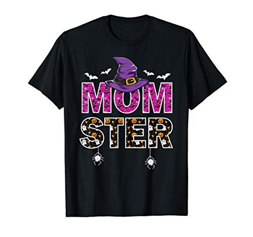 Momster Cute Mom Halloween Costume Funny Gift T-Shirt