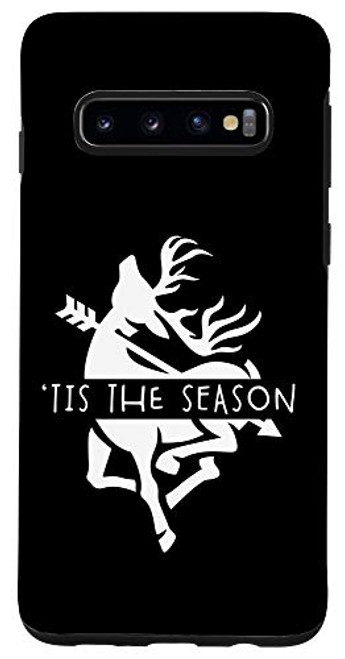 Galaxy S10 Bow Hunting Gear Vintage Tis The Season Deer Archery Gift Case