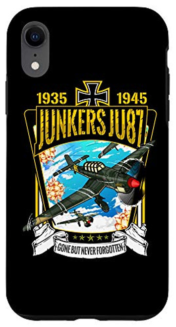 iPhone XR World War 2 German Aircraft Junkers JU-87A Fighter Bomber Case iPhone XR World War 2 German Aircraft Junkers JU-87A Fighter Bomber Case