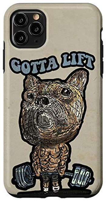 iPhone 11 Pro Max Weight LIfting Dog Phone Case Muscle Building BullDog Gift Case iPhone 11 Pro Max Weight LIfting Dog Phone Case Muscle Building BullDog Gift Case