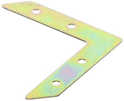 Uxcell a16062900ux0417 80mm x 80mm Angle Brackets Corner Braces L Shape Mending Repair Plates 4PCS
