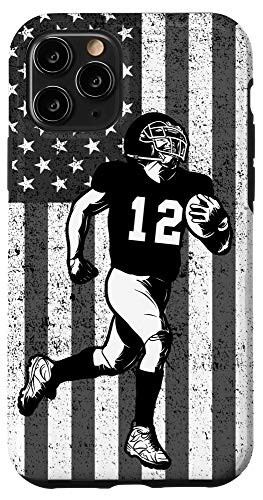 iPhone 11 Pro 12 Number 12 American Football Player Case