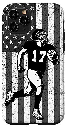 iPhone 11 Pro 17 Number 17 American Football Player Case
