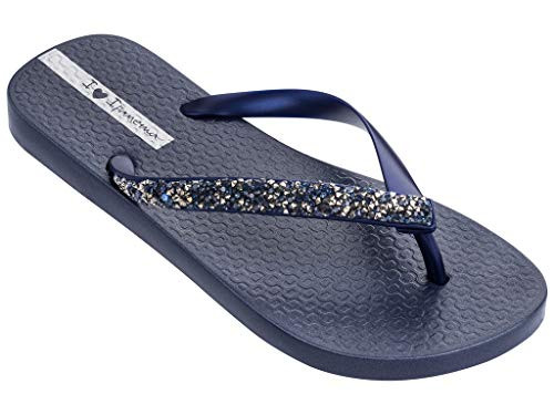 Ipanema Pebble Womens Flip Flops BlueBlue 8 US