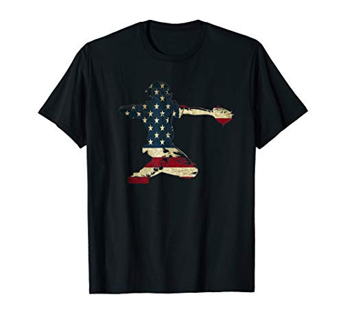 Baseball Catchers Gear USA American Flag Baseballin Sports T-Shirt Baseball Catchers Gear USA American Flag Baseballin Sports T-Shirt