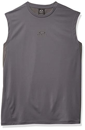Oakley Mens FOUNDATIONAL Training Tank TOP Uniform Grey XL
