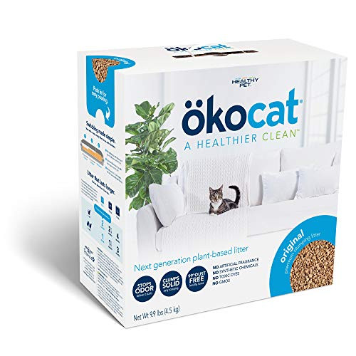 ÖKOCAT Original Premium Clumping Natural Wood Cat Litter Small CTOKOCTLITR-US-L0617