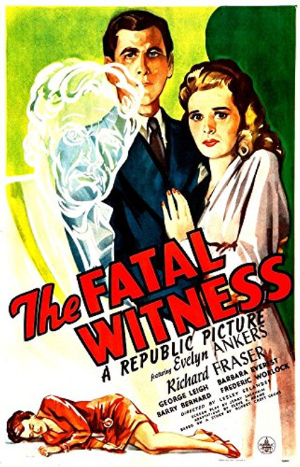 Posterazzi The Fatal Witness Us Top Center from Left Richard Fraser Evelyn Ankers 1945 Movie Masterprint Poster Print 11 x 17 Varies