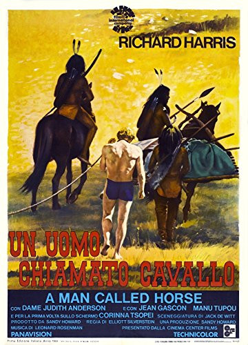 Posterazzi A Man Called Horse Aka Un Uomo Chiamato Cavallo Italian Center Richard Harris 1970 Movie Masterprint Poster Print 11 x 17