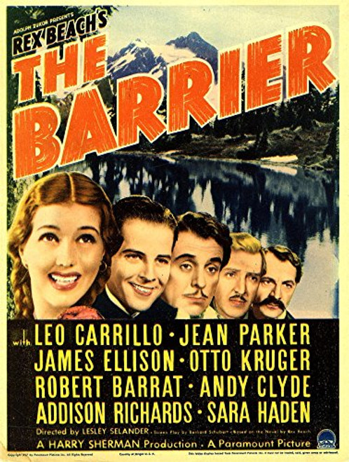 Posterazzi The Barrier Far Left Jean Parker Leo Carillo Center On Midget Window Card 1937 Movie Masterprint Poster Print 11 x 17 Varies
