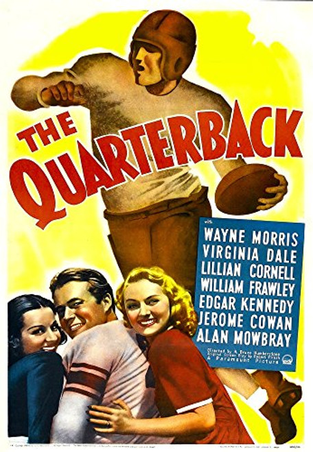 Posterazzi The Quarterback Bottom Center Wayne Morris 1940 Movie Masterprint Poster Print 11 x 17
