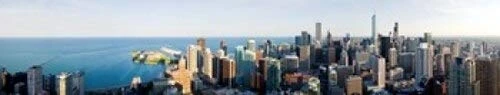 Posterazzi Buildings in a city Chicago Cook County Illinois USA 2010 Poster Print 22 x 4