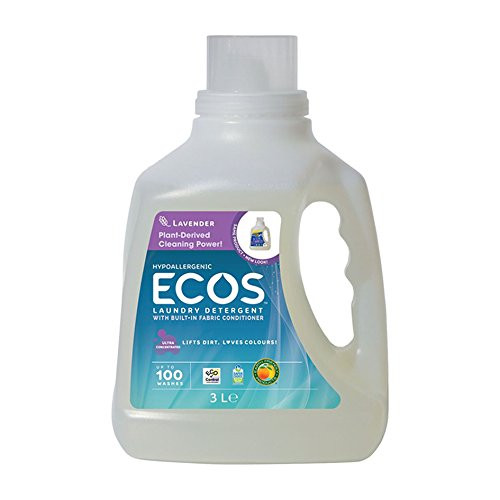 Earth Friendly Products Ecos Liquid Laundry Detergent Lavender 100 Ounce