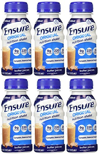 Ensure Original Nutrition Shake Butter Pecan 6 ct