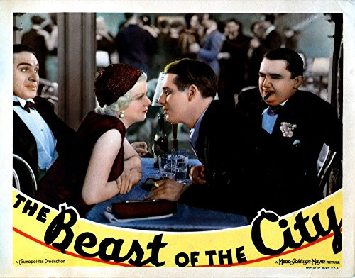 Posterazzi The Beast Of The City From Left J_ Carrol Naish Harlow Wallace Ford Jean Hersholt 1932 Movie Masterprint Poster Print 14 x 11
