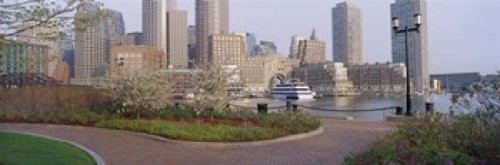 Posterazzi Buildings in a city Boston Massachusetts USA Poster Print 18 x 6