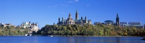 Posterazzi PPI116188S Government Building Parliament Hill Ottawa Ontario Canada Poster Print 15 x 5
