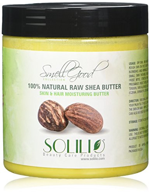 African Shea Butter Pure Raw Unrefined 16 oz. by smellgood African Shea Butter Pure Raw Unrefined 16 oz. by smellgood