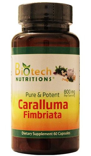 Biotech Nutritions Caralluma Fimbriata Dietary Supplement 60 Count