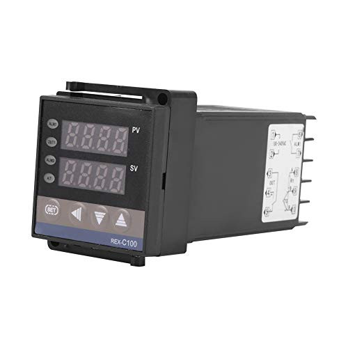 Digital PID Temperature Controller REX-C100 Thermostat Temperature Controller Regulator 100-240 V Relay Output 1500VAC 14 Bit