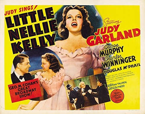 Posterazzi Little Nellie Kelly From Left George Murphy Judy Garland Bottom Inset Center Charles Winninger 1940 Movie Masterprint Poster Print 14 x 11