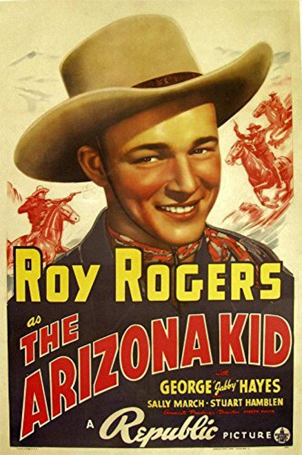 The Arizona Kid Center Roy Rogers 1939 Movie Poster Masterprint 11 x 17