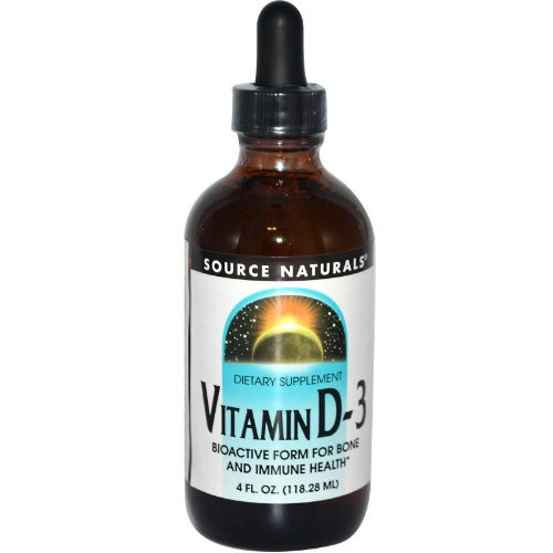 Vitamin D3 2000 IU Source Naturals Inc_ 4 oz Liquid