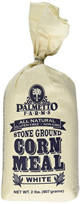 PALMETTO FARMS Stone Ground White Corn Meal, 32 OZ PALMETTO FARMS Stone Ground White Corn Meal, 32 OZ