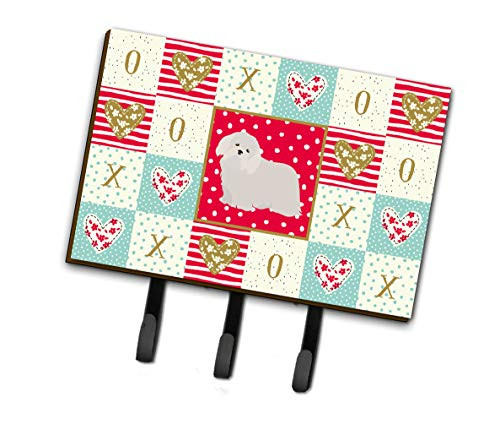 Carolines Treasures CK5824TH68 Coton de Tulear 2 Love Leash or Key Holder Triple Multicolor