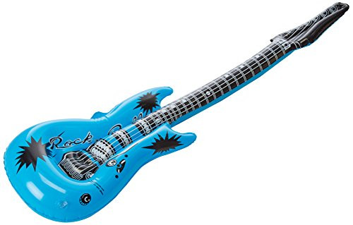 Inflatable Party Guitar  12 Ct_