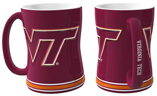 Boelter Brands Virginia Tech Hokies Coffee Mug - 14oz Sculpted Relief Boelter Brands Virginia Tech Hokies Coffee Mug - 14oz Sculpted Relief
