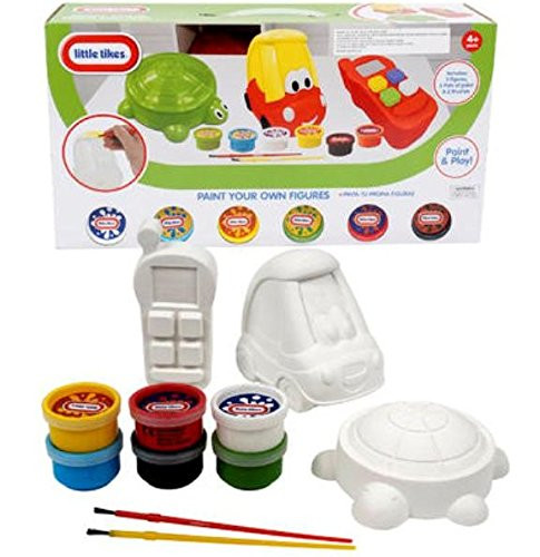 4SGM Little Tikes Paint Your Own Figures 11Pc Play Set Toy Play Set
