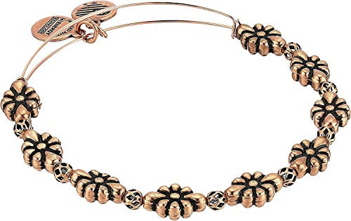Alex and Ani Blossom Bangle Rafaelian Rose Gold One Size