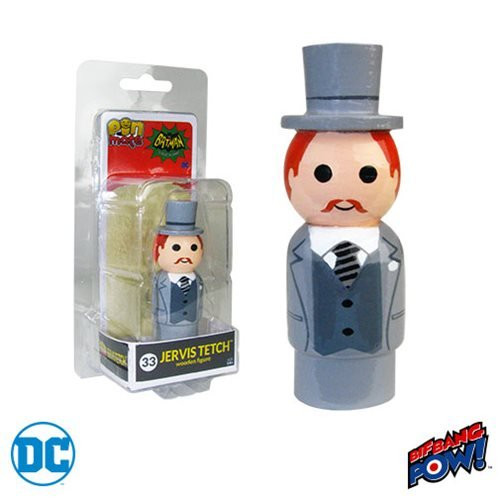 Batman Classic TV Series Jervis Tetch Pin Mate Wooden Figure