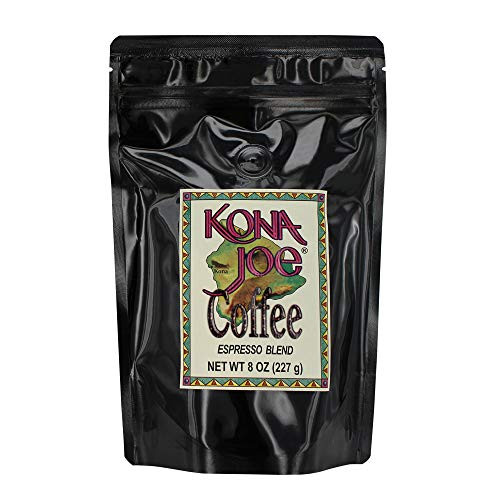 Kona Joe Gourmet Espresso Coffee Blend Whole Bean Coffee 8 oz Kona Joe Gourmet Espresso Coffee Blend Whole Bean Coffee 8 oz