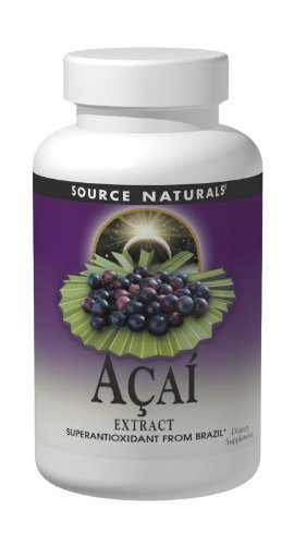 SOURCE NATURALS Acai Extract 500 Mg Capsule 120 Count
