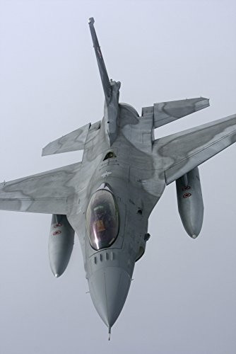 Posterazzi Lockheed Martin F-16 Fighting Falcon of the Polish Air Force Poster Print 11 x 17