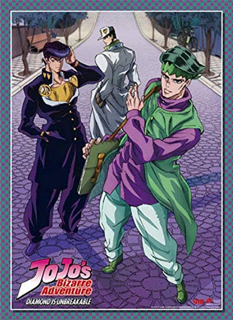 Great Eastern Entertainment JoJo-S3 Key Art Group D Wall Scroll Multi-Color Great Eastern Entertainment JoJo-S3 Key Art Group D Wall Scroll Multi-Color