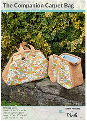 Sewing Patterns by Mrs H The Companion Carpet Bag Sewing Pattern