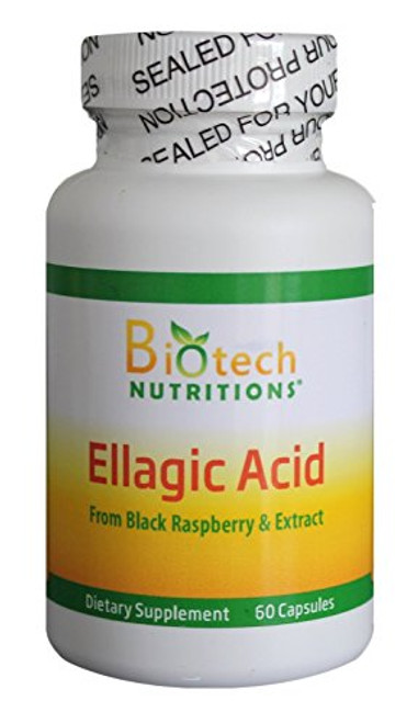 Biotech Nutritions Ellagic Acid Capsules 60 Count Biotech Nutritions Ellagic Acid Capsules 60 Count