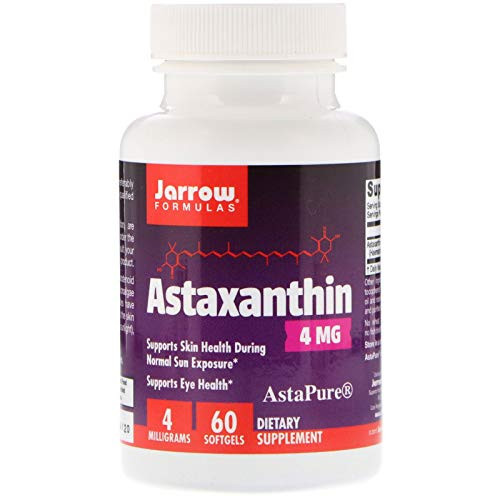 Jarrow Formulas Astaxanthin 4 mg 60 Softgels