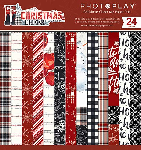 PHOTOPLAY CMAS Paper PAD 6X6 Christmas Cheer