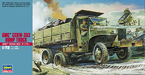 Hasegawa 172 Scale CCKW-353 Dump Truck - Plastic Model Building Set  31122