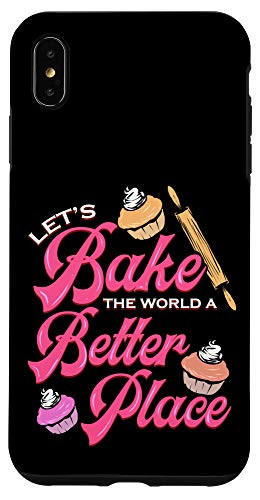 iPhone XS Max Christmas Cookies Baking Cupcake Gift Baker Cake Chef Case