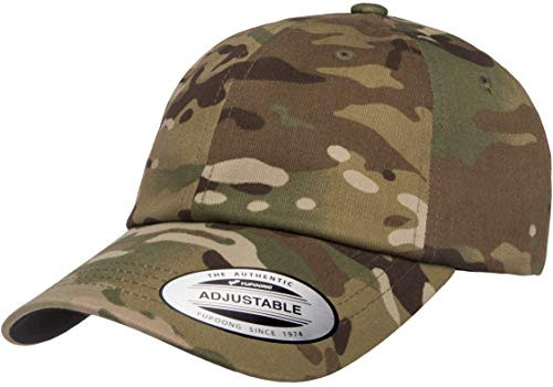 Yupoong YP Classics Multicam Cotton Twill Dad Cap OSFA