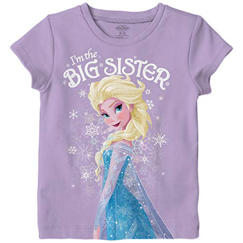 Disney Frozen Elsa Im The Big Sister Kids T-Shirt 6 Big Sister
