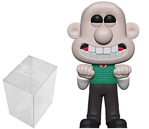 Funko Pop Animation Wallace Gromit - Wallace Bundle with 1 PopShield Pop Box Protector Funko Pop Animation Wallace Gromit - Wallace Bundle with 1 PopShield Pop Box Protector