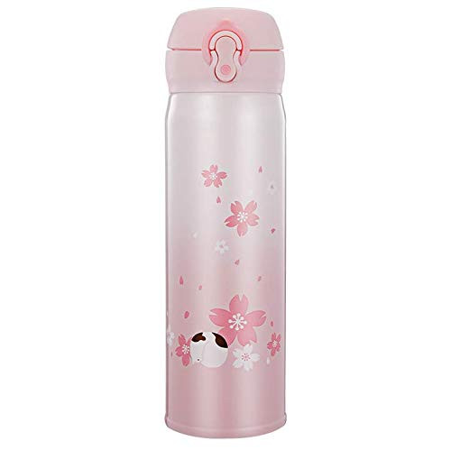 SIMPLE DRINK Insulated Travel Mug Tumbler Thermos Stainless Steel Coffee Cup with Spill-Proof Lid Sleeping Cat 16oz SIMPLE DRINK Insulated Travel Mug Tumbler Thermos Stainless Steel Coffee Cup with Spill-Proof Lid Sleeping Cat 16oz